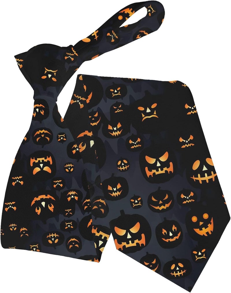 ARESD Men's Tie Funny Neckties Halloween Novelty Ties Formal Party Business Neckties - Image 4